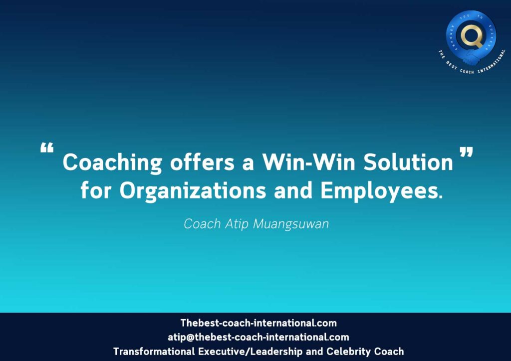 Coaching offers a Win-Win Solution for Organizations and Employees.