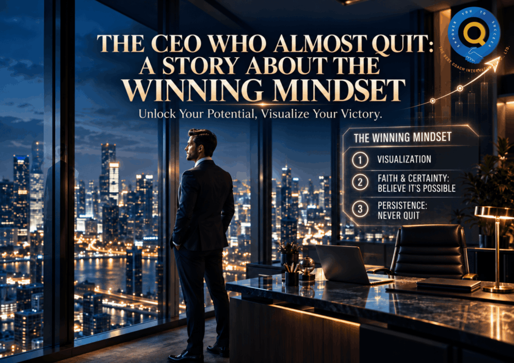 The CEO Who Almost Quit: A Story About the Winning Mindset